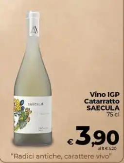 Coop Vino IGP Catarratto SAECULA offerta