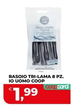 Coop Rasoio UOMO trilama offerta