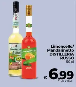 Coop Limoncello/ mandarinetto distilleria russo offerta