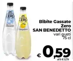 Coop Bibite Gassate Zero SAN BENEDETTO offerta