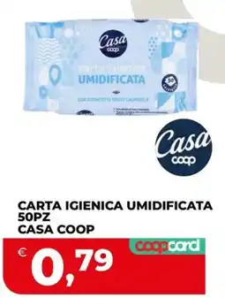 Coop CARTA IGIENICA UMIDIFICATA CASA COOP offerta