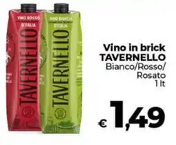 Coop Vino in brick TAVERNELLO offerta