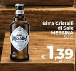 Coop Birra Cristalli di Sale Messina offerta