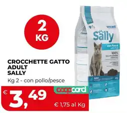 Coop Crocchette gatto adult Sally offerta