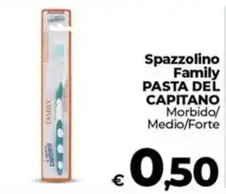Coop Spazzolino Family PASTA DEL CAPITANO offerta