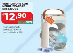 Coop VENTILATORE CON NEBULIZZATORE EASY2LOVE offerta