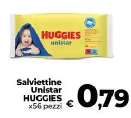 Coop Salviettine Unistar HUGGIES offerta