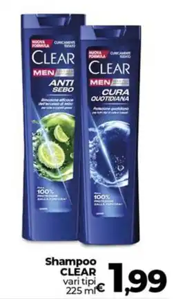 Coop Shampoo CLEAR offerta