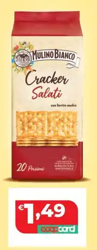 Coop Mulino Bianco Cracker Salati offerta