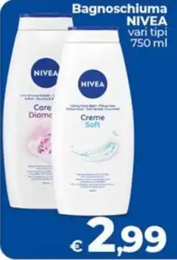 Coop Bagnoschiuma NIVEA offerta