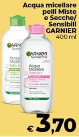 Coop Acqua micellare pelli Miste e Secche/Sensibili GARNIER offerta