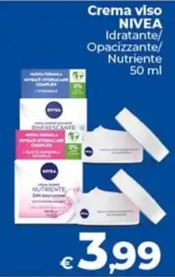 Coop Crema viso NIVEA offerta