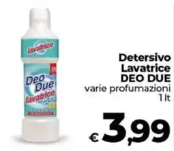 Coop Deo Due lavatrice offerta