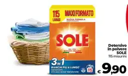 Coop Detersivo in polvere SOLE offerta