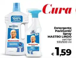 Coop Detergente Pavimenti/ Spray MASTRO LINDO offerta