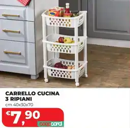 Ipercoop CARRELLO CUCINA offerta