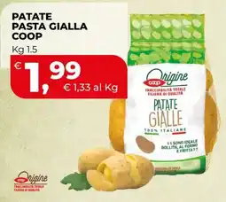 Ipercoop PATATE PASTA GIALLA COOP offerta