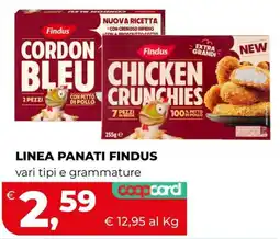 Ipercoop LINEA PANATI FINDUS offerta