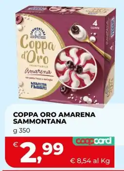 Ipercoop Coppa Oro Amarena Sammontana offerta
