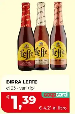 Ipercoop Birra Leffe offerta