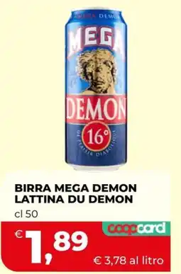 Ipercoop Birra Mega Demon offerta