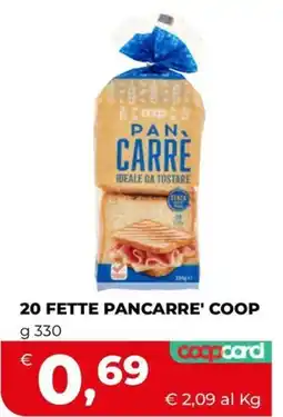 Ipercoop PAN CARRE' COOP offerta