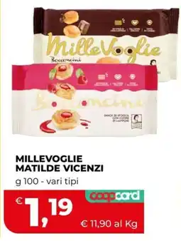 Ipercoop MilleVoglie Matilde Vicenzi offerta