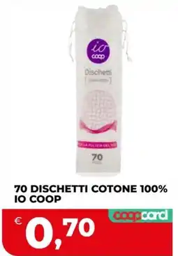 Ipercoop Dischetti cotone 100% IO COOP offerta