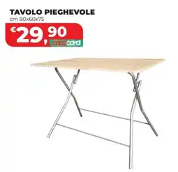 Ipercoop TAVOLO PIEGHEVOLE offerta