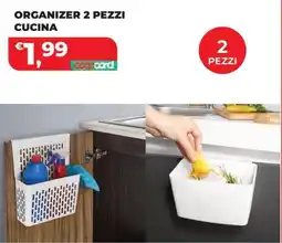 Ipercoop ORGANIZER 2 PEZZI CUCINA offerta