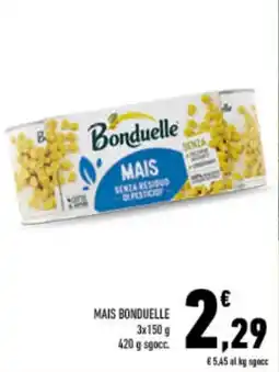 Conad Tuday Mais Bonduelle offerta