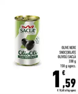 Conad Tuday OlivOli NERE SNOCCHIOLATE offerta