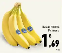 Conad Tuday BANANE CHIQUITA 1ª categoria offerta