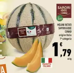 Conad Tuday Meloni retati Sapori&Idee Conad offerta