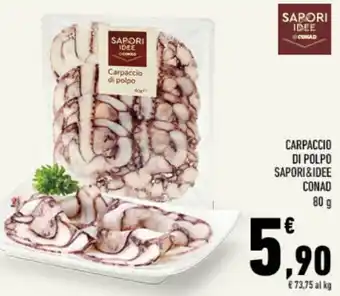 Carpaccio di polpo SaporI&Idee CONAD