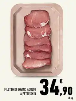 Conad Tuday FILETTO DI BOVINO ADULTO offerta