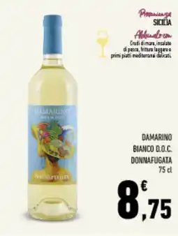 Conad Tuday DAMARINO BIANCO D.O.C. DONNAFUGATA offerta