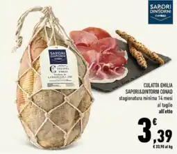 Conad Tuday Culatta Emilia SAPORI&DINTORNI CONAD offerta