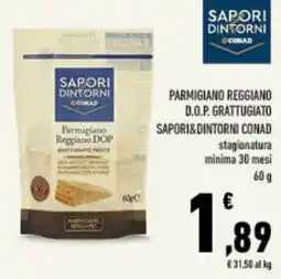 Conad Tuday Parmigiano Reggiano DOP SAPORI&DINTORNI CONAD offerta