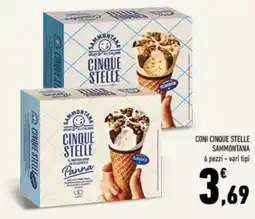 Conad Tuday Coni Cinque Stelle Sammontana offerta