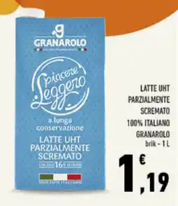 Conad Tuday Piacere Leggero LATTE UHT PARZIALMENTE SCREMATO offerta