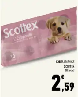 Conad Tuday Carta igienica Scottex offerta