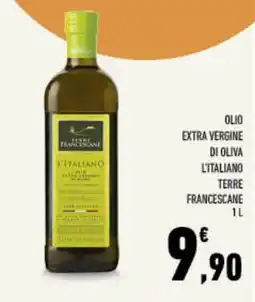 Conad Tuday OLIO EXTRA VERGINE DI OLIVA L'ITALIANO TERRE FRANCESCA offerta