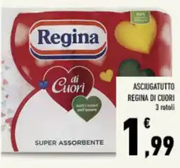 Conad Tuday Asciugatutto Regina di Cuori offerta