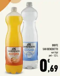 Conad Tuday Bibite San Benedetto offerta