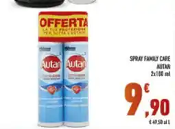Conad Tuday Spray Family Care Autan offerta