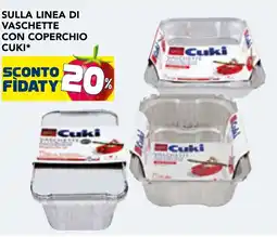 Esselunga Vaschette con coperchio cuki offerta