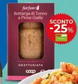 Coop Bottarga di tonno a pinne gialle fior fiore offerta