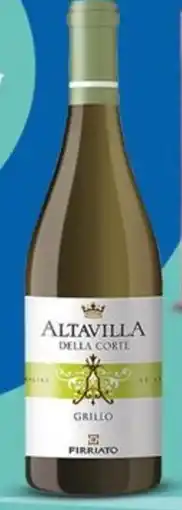 Coop Vino grillo altavilla della corte firriato offerta