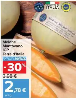 Carrefour Melone Mantovano IGP Terre d'Italia offerta